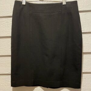 Ann Taylor LOFT Black Pencil Skirt Sz 6P